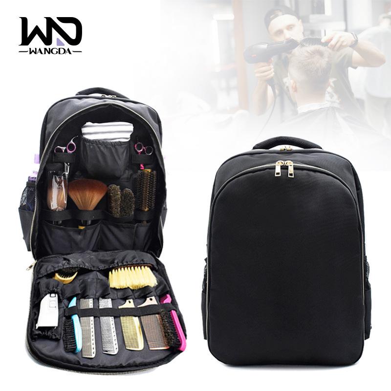 Hairdresser's Portable Backpack for Haircut Tools: Large Capacity for Hair Dryer & Electric Clippers.