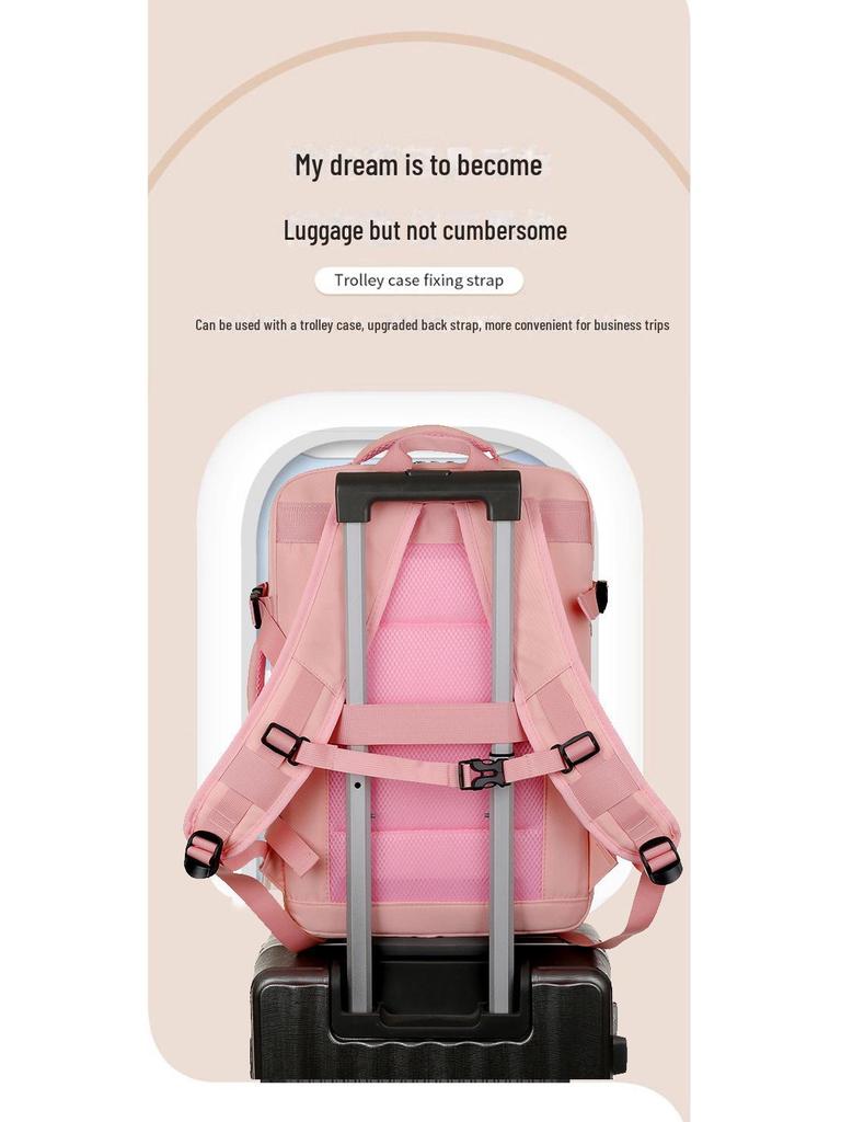 Rozszerzalny plecak o dużej pojemności z przegrodą suchą/mokrą na krótkie podróże służbowe i dojazdy do pracy na świeżym powietrzu