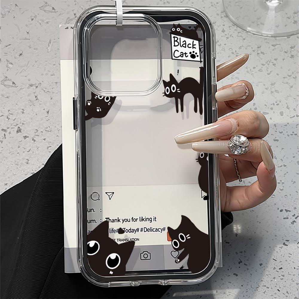 Расписной чехол для телефона для iPhone 17 11 12 13 14 15 16 iPhone 17 12 13 14 15 16 Pro 17 12 13 14 15 16 Pro Max Высококачественный расписной милый чехол для телефона с животными
