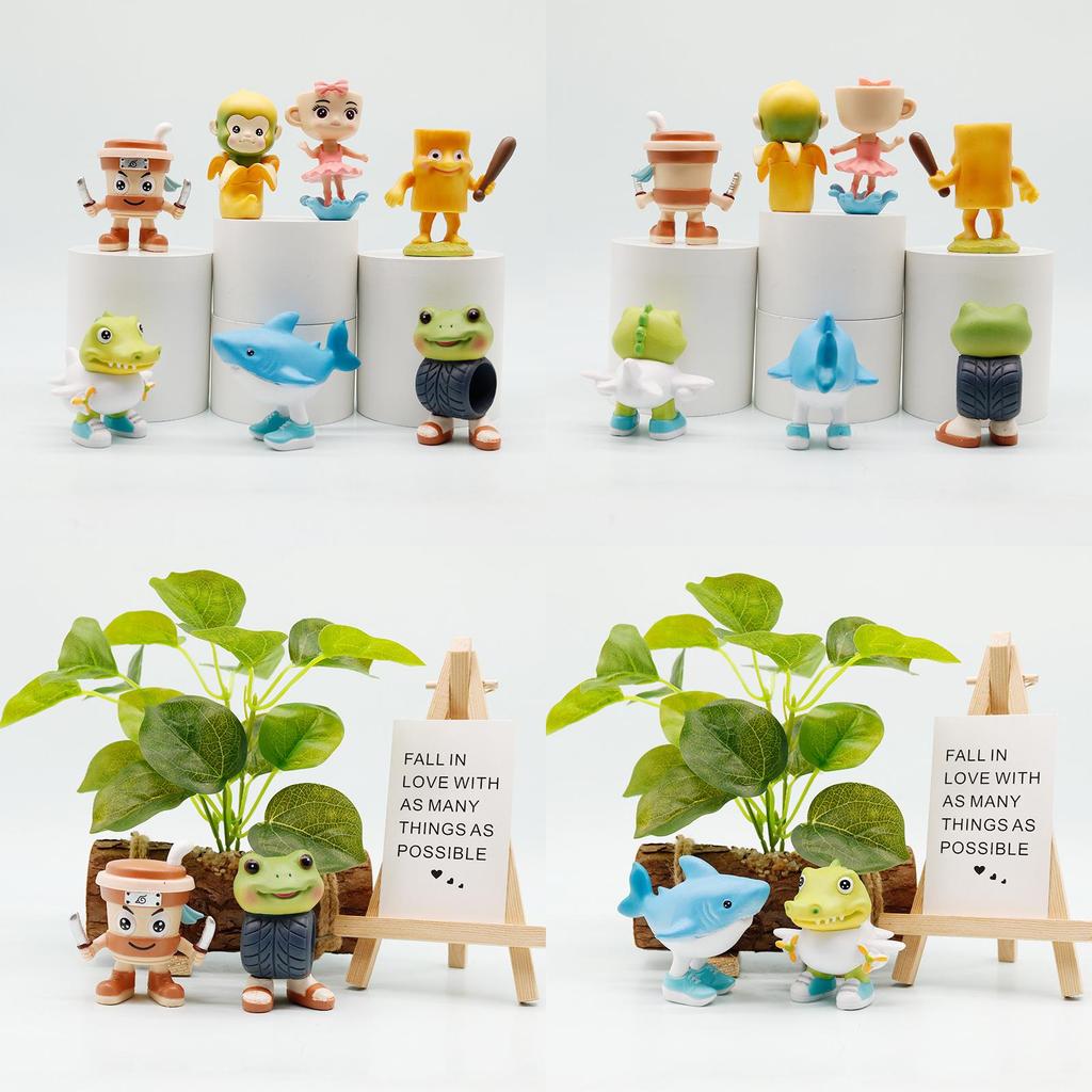 Italiana brainrot Pvc Model Ornament For Home Office Decor And Collectors