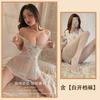 Sex Underwear Pure Desire Transparent Suspender Pajamas Sexy Mesh Seduction Pajamas Small Breasts Show Big Bed Set