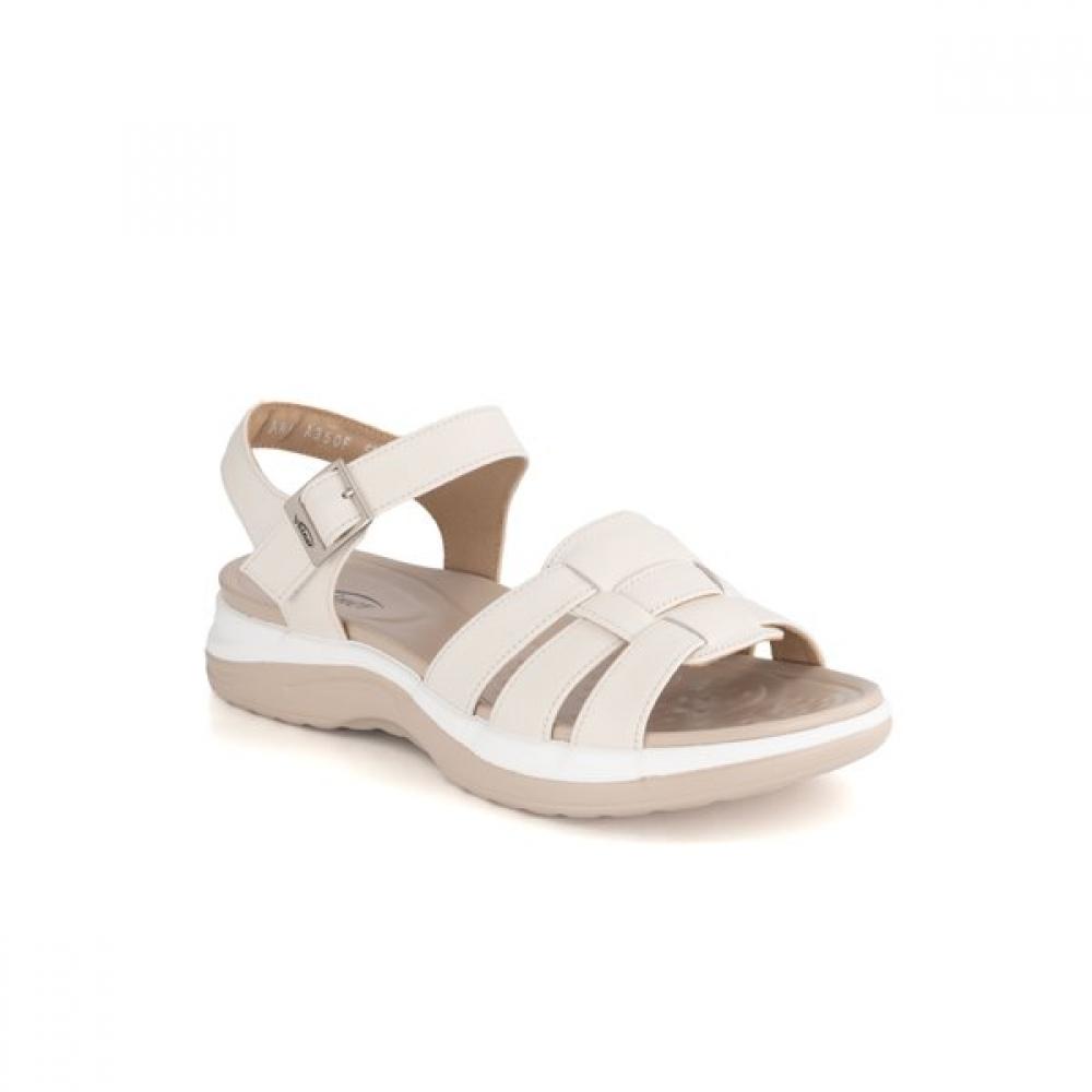 

Vainer Women S Lightweight Comfort Velcro SandalS Ivory 350f0v1iv 225
