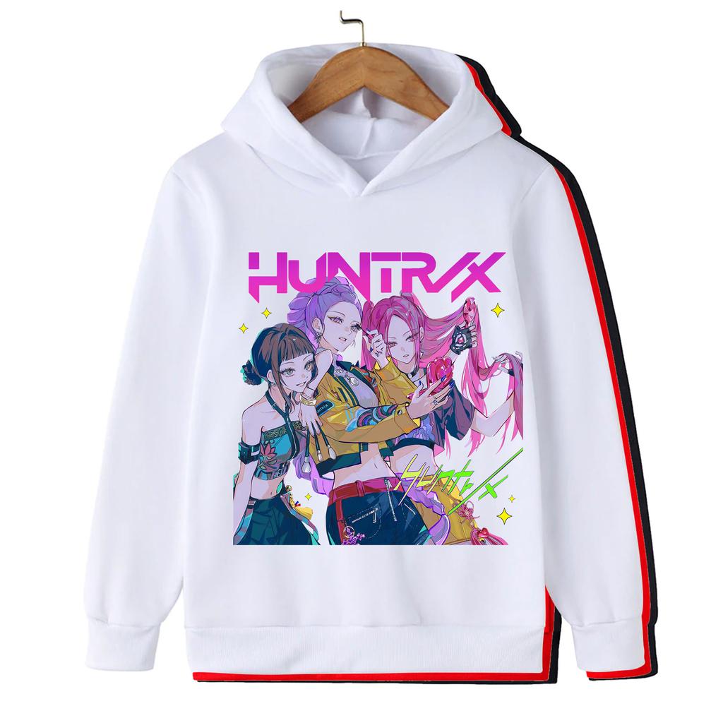 Winter New Saja Boys Band Hooded Sweatshirt Kpop Devil Pop Devil Hunter Inspired Movie Unisex High Quality Fashion Top