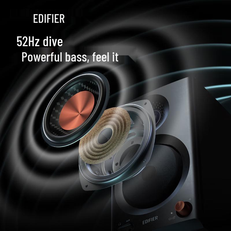 Edifier MR3BT Wireless Bluetooth Active Monitor Speakers