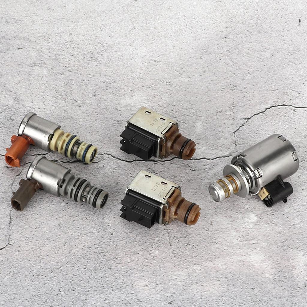 Hvy Duty Metal and Plastic   Solenoid Valve Kit, 5 Pieces, Professional Repair for 4L60E Automatic 2003 On Model