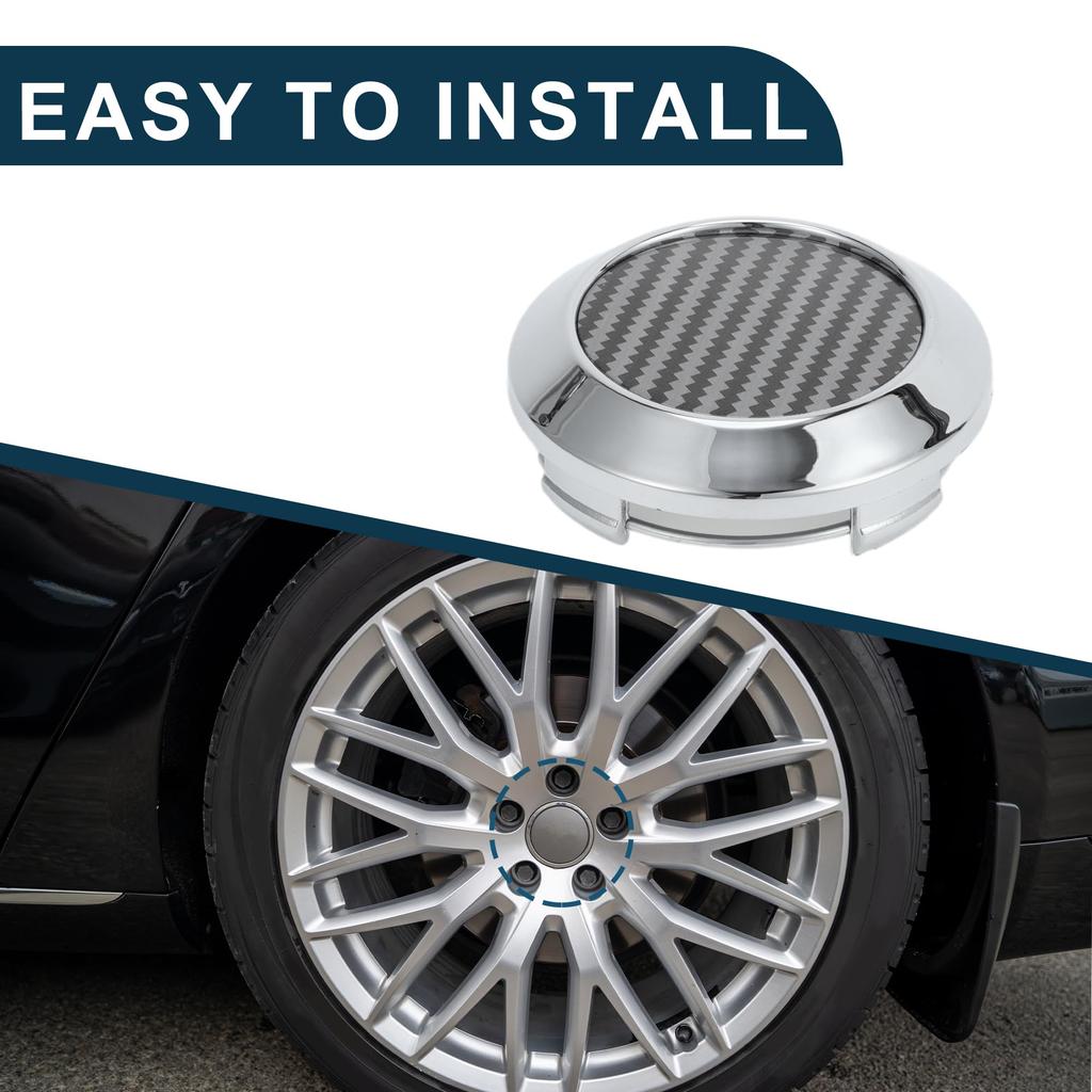 TUCKBOLD Wheel Center Cap Center Cap Emblem Sticker Center Cap Wheel Cap Universal Compatible