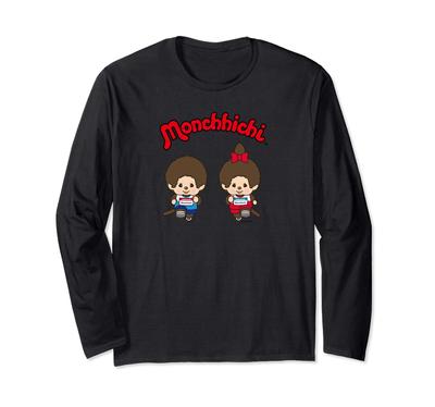 Monchhichi Grafik Langarm T-Shirt
