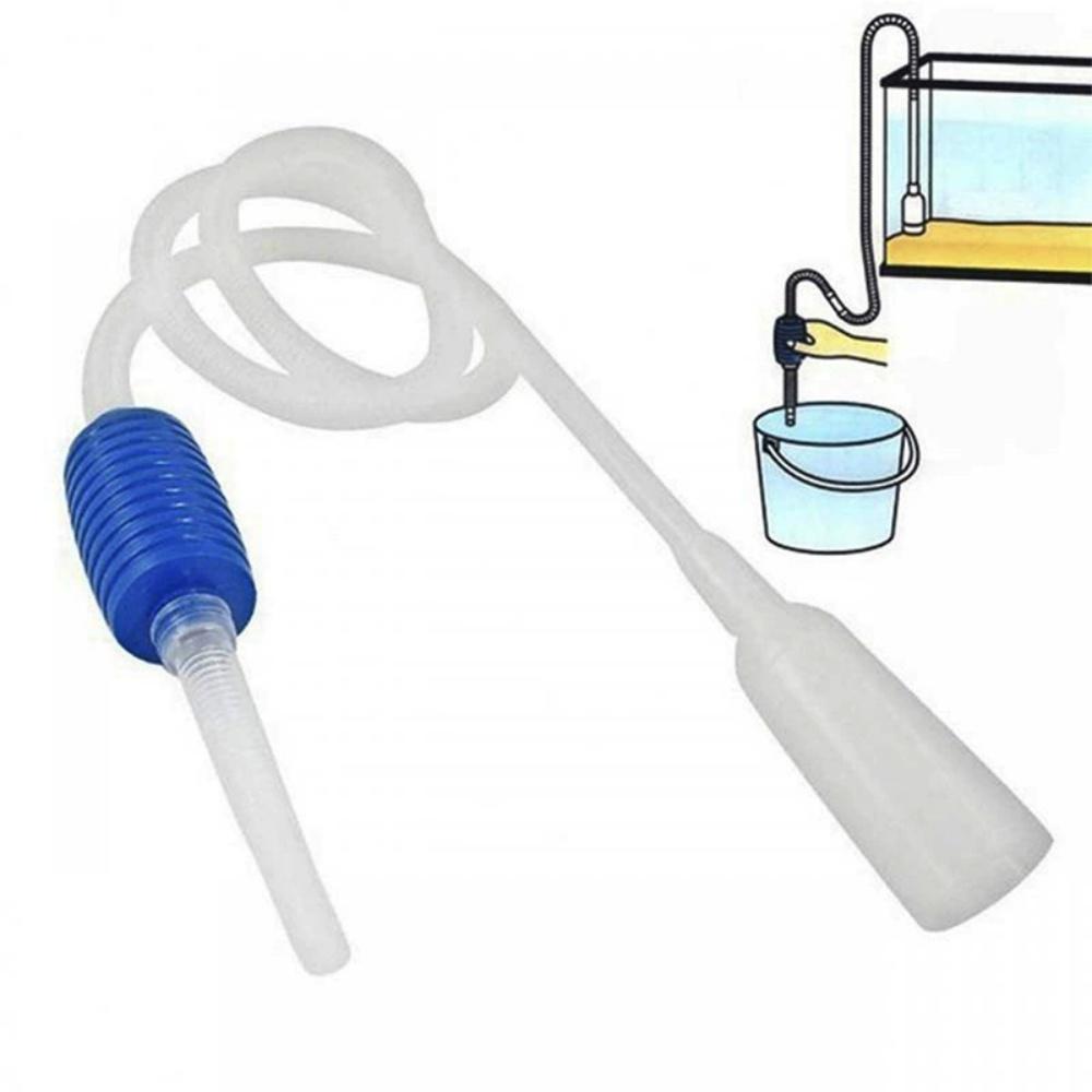Fish Tank Filter Aquarium Gravel Cleaner Fish Tank Manual Siphon Water Changer