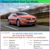 For Volkswagen VW Polo MK6 AW 2018    Front Rear Car Fender Mudguard Mud Flaps Guard Splash Flap Car Accessories