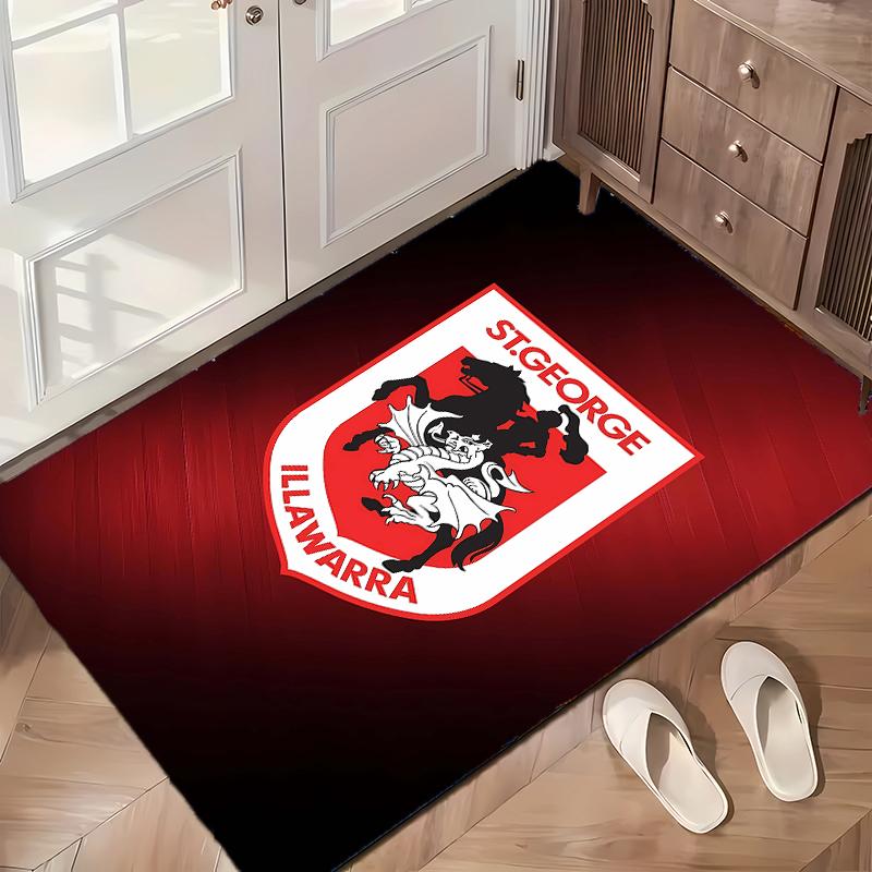 St George Illawarra Dragons (5) Office carpets suitable for living rooms bedrooms offices and kitchens a gift for modern home decor