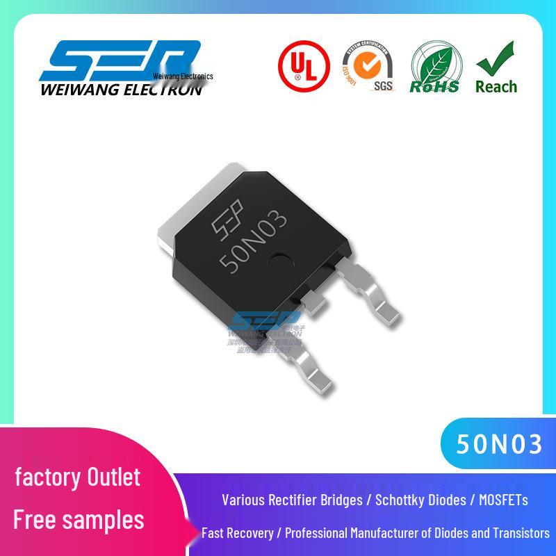 

SEP 50A/30V N-Channel MOSFET 50N03 TO-252