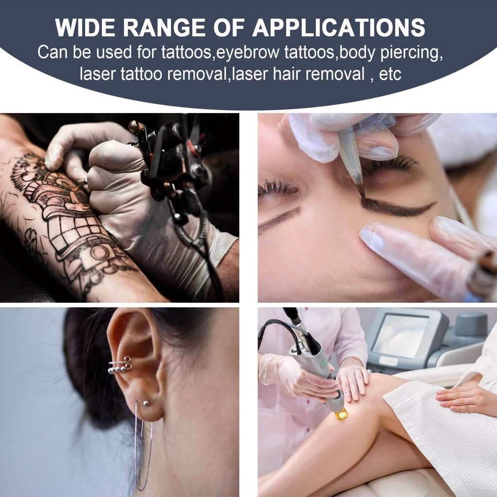 Jaysuing Tattoo Soothing Cream, Soothes and Repairs, Cleans and Moisturizes, Suitable for Body Care After Tattoos, Eyebrow Tattoos, and Piercings, 20g