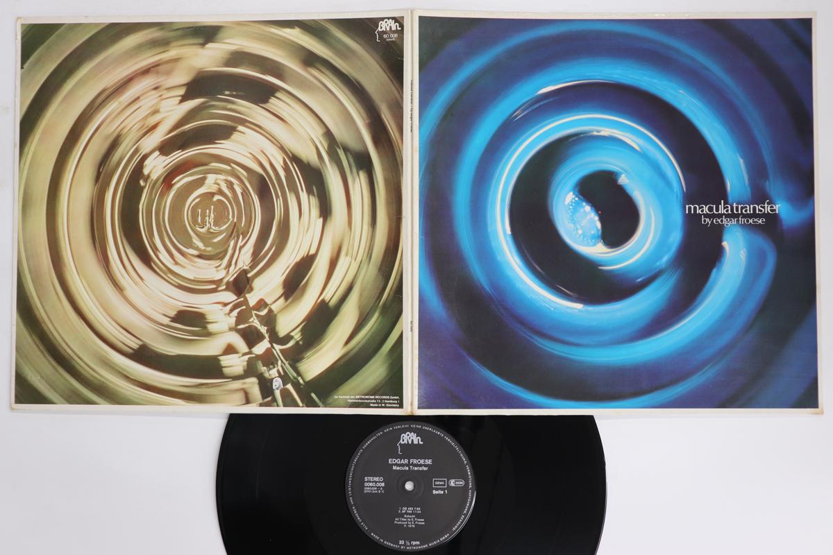 

LP Record EDGAR FROESE Macula Transfer 0060008 BRAIN Germany Rock Used