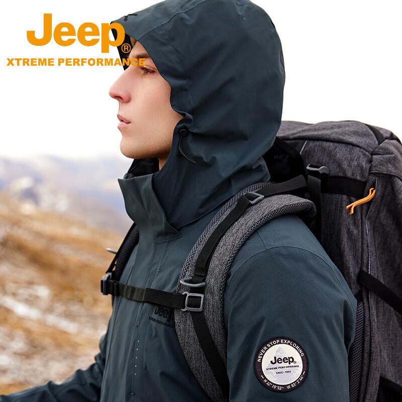 JEEP Men's 3-in-1 Waterproof Outdoor Jacket