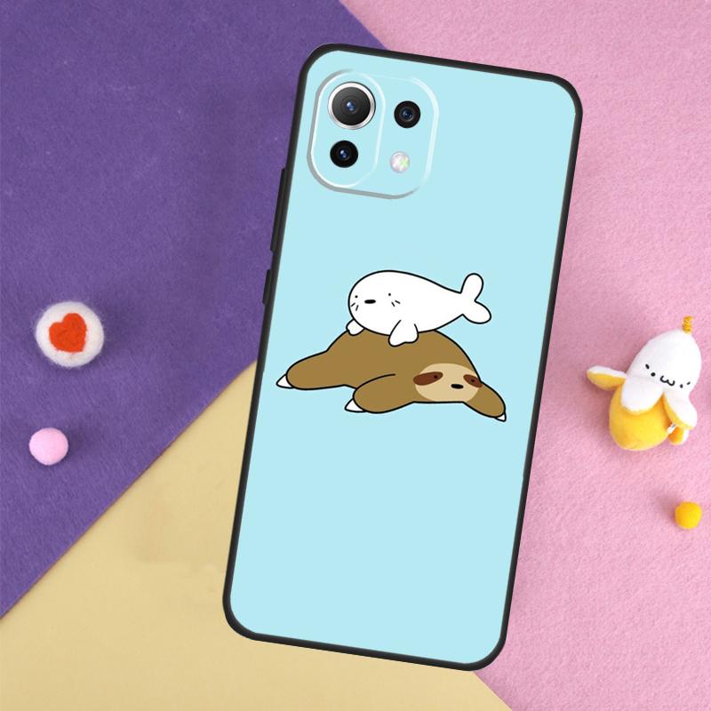 Baby Seals Case For Xiaomi 14T 11T 12T 13T Pro 13 14 15 Ultra POCO X7 Pro X3 X5 X6 F5 F6 M6 Pro Cover