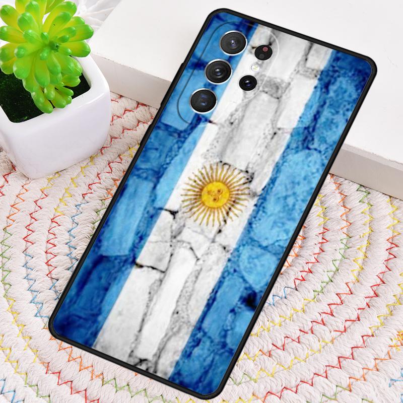 Argentine National Flag Phone Case for Samsung Galaxy note 10 pro S26 Ultra S23 S24 FE S25 S21 S22 PLUS shockproof Cove