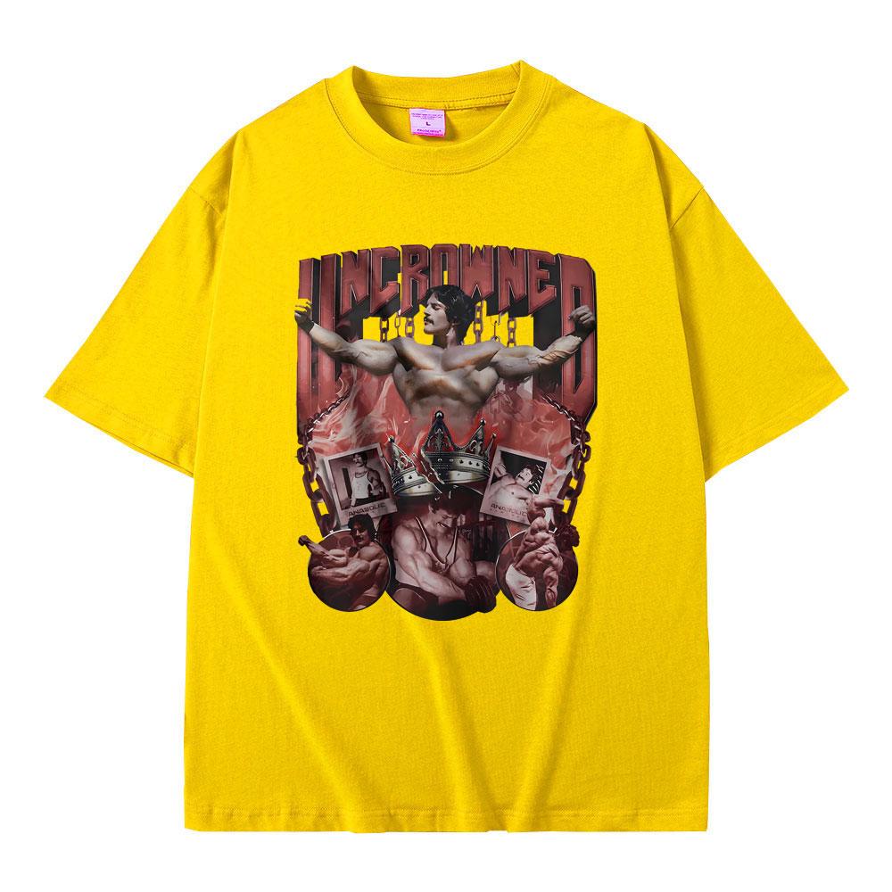 Vtipné Neoficiální Mike Mentzer Steroidy Pumpa Krycí Tričko Muži Ženy Posilovna Kulturista Trička Krátký Rukáv Mužské Tričko z Čisté Bavlny