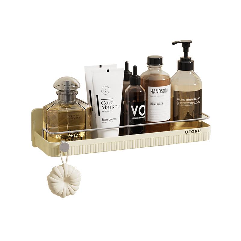 Punch-Free Wall-Mounted Over-the-Toilet Storage Rack