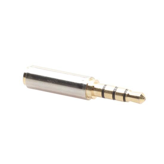 Mini Metal 3.5mm 2.5mm Female Jack Male to Headphone Audio Connector Adapter