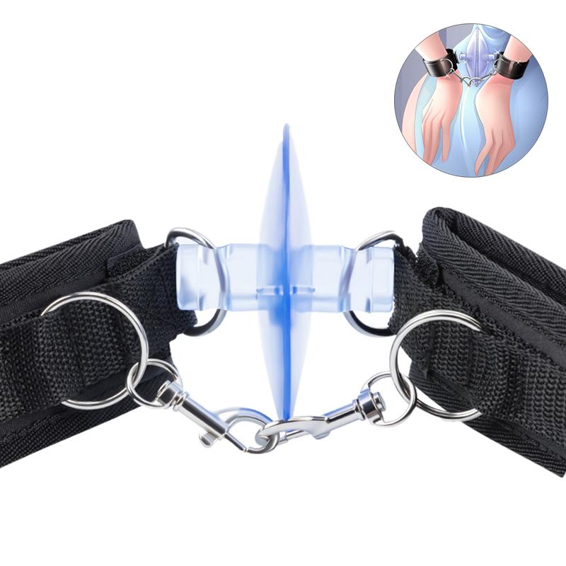 Handcuff with Saction Cup Door Sex  Bondage Gear Hanging Cuffs SM Slave Sex Toy Strong Adhesive Easy Install Adult Restraint