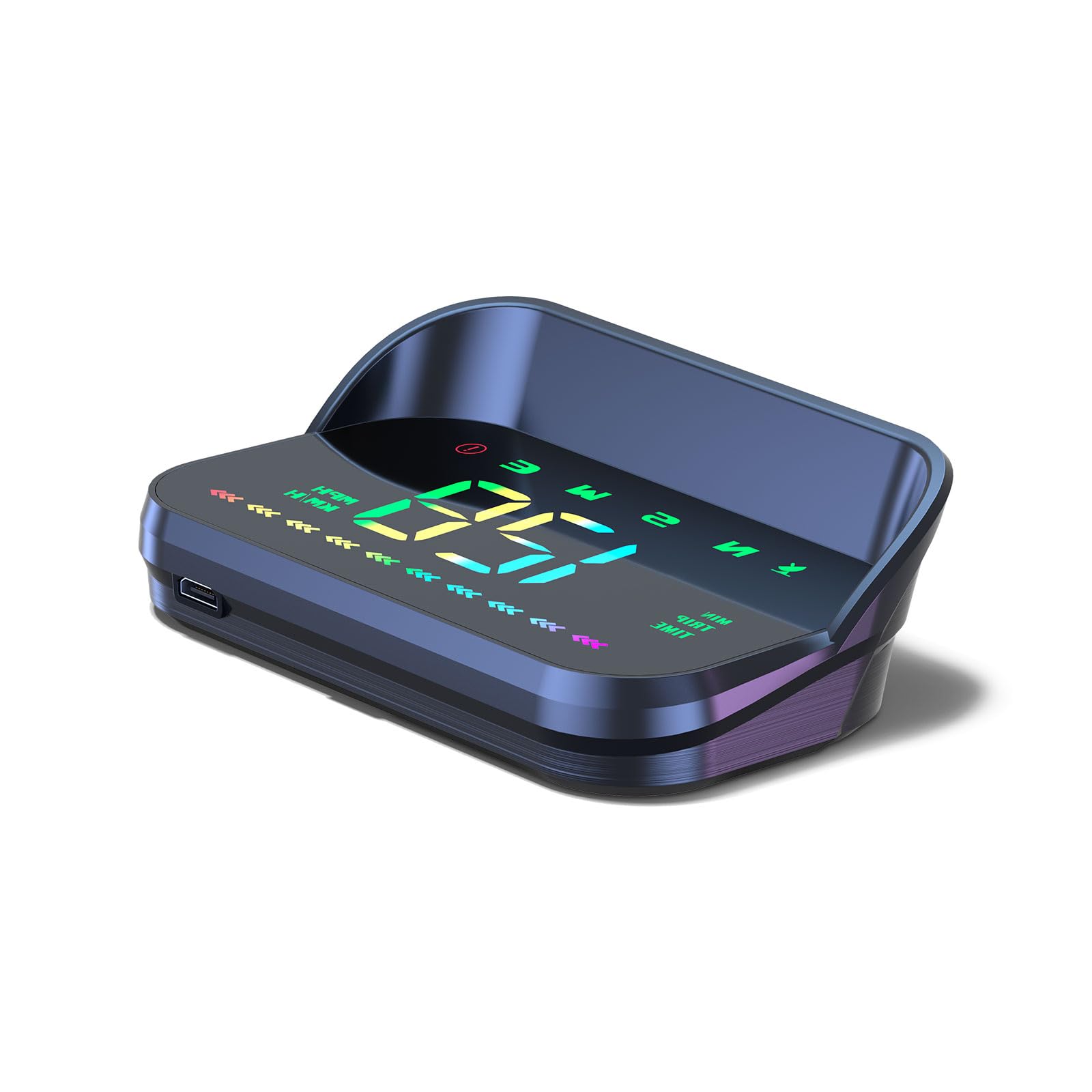 

Проекционный дисплей автомобиля M23, спидометр GPS, автомобильный дисплей, отображение скорости и времени, автомобильные часы, с напоминанием о скорости и усталости водителя, комплект GPS