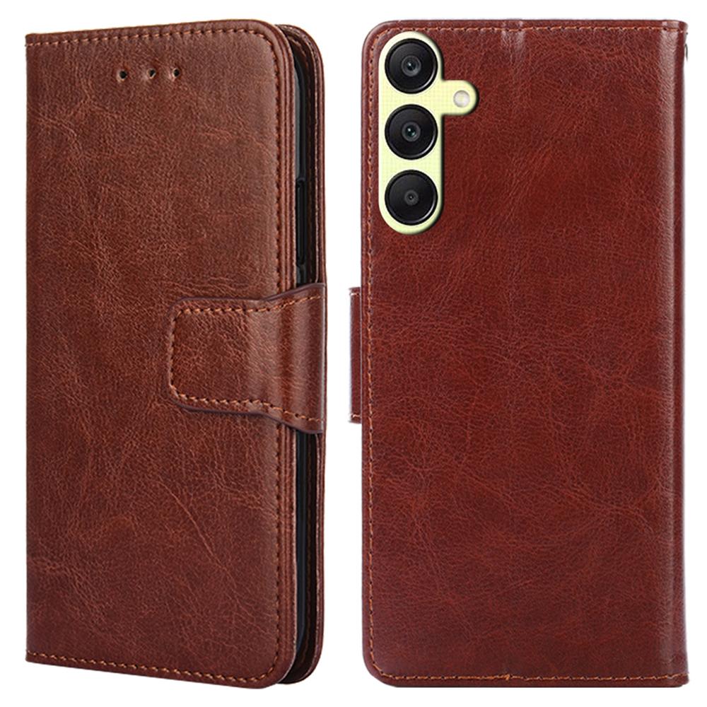For Samsung Galaxy A25 5G (Global) (161.0 X 76.5 X 8.3mm) Case PU Leather Phone Cover Wallet