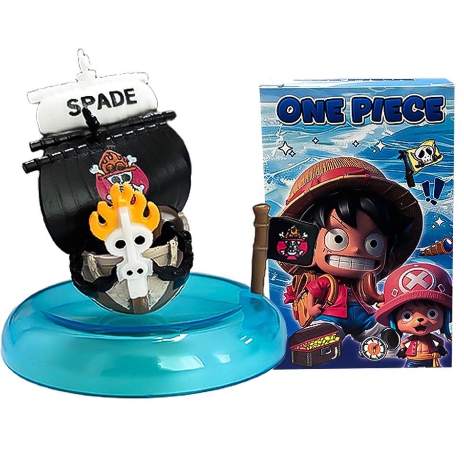 Anime One Piece-Pirate Ship Series Blind Box Guess Bag Toys Doll Cute Anime Figure Desktop Ornaments Collection