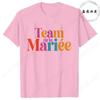 French Girls Single Farewell Tops Future Bride Team Bride Tees Printed Tshirts for EVJF  Bridal Shower