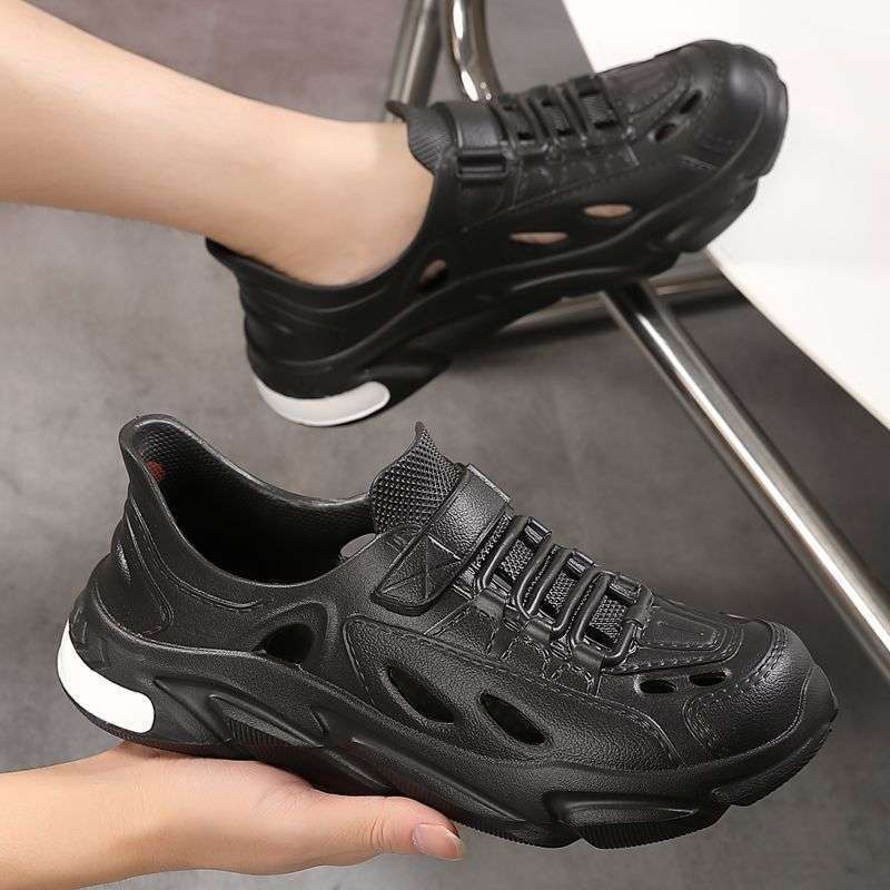 Driving hole shoes men's 2025 new summer non-slip deodorant beach slippers driver-specific sandals men's outer wear