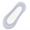 Plus Size 39-42 Women's Ice Silk Low-Cut Boat Socks: Summer Thin, Cotton Bottom, Silicone Non-Slip, Invisible.