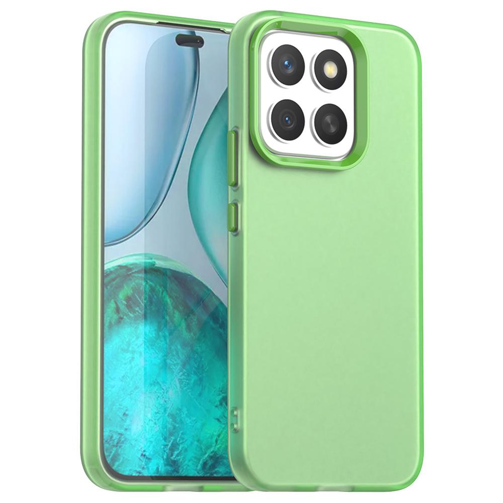 For Honor X8c 4G Case PC+TPU+PET Matte Anti-Drop Phone Back Cover