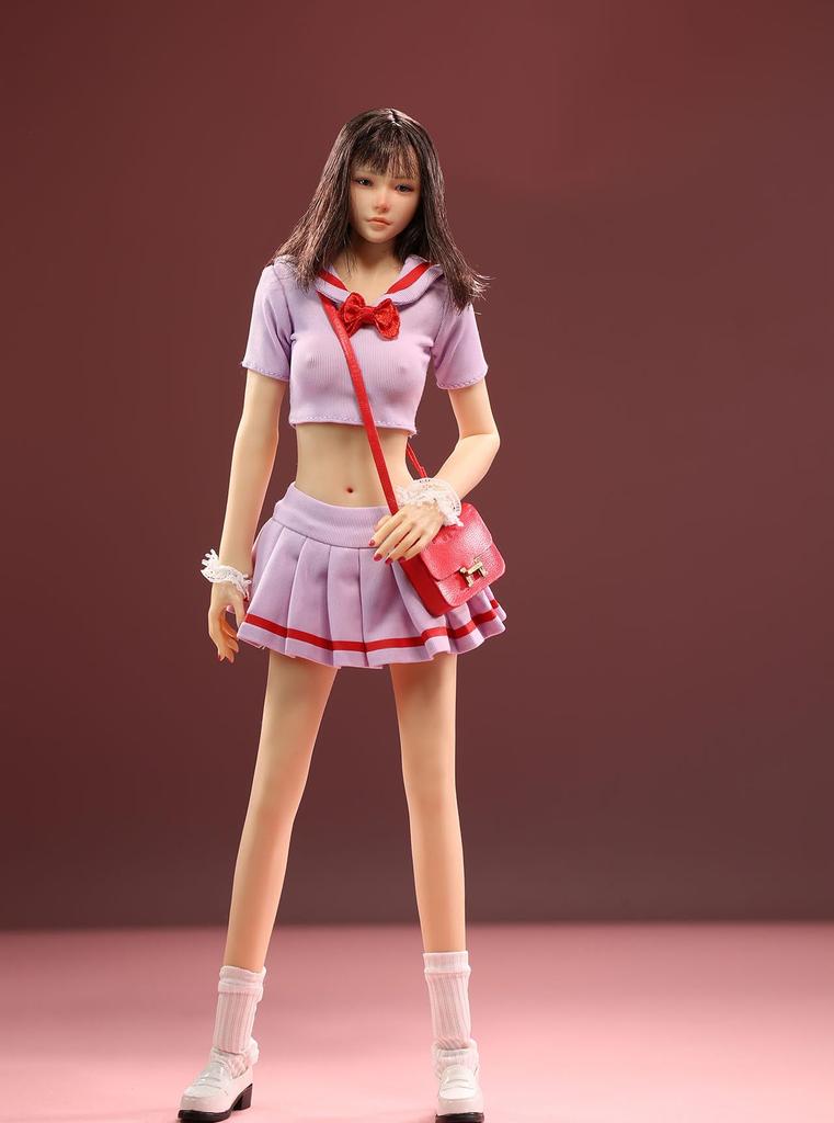 16 Sexy Clothing, 16 Female Sexy School Uniform, JK Uniform, School Uniform, Fashion Top, Sexy Suit (Bodywork, Head, and Shoes Not Included)