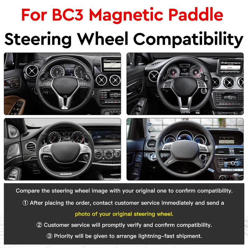 ICF Carbon Fiber Magnetic Paddle Shifter For Benz W222 W204 W213 W205 E Series G Series Shift Paddle
