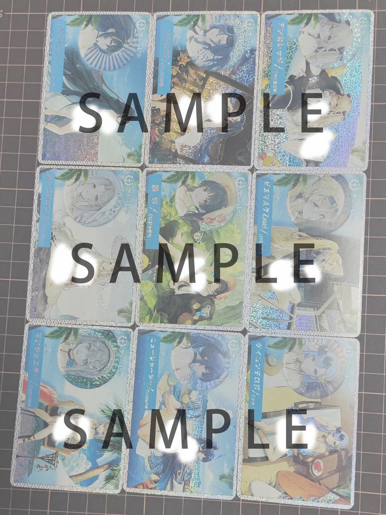 Diy 9pcs/set Azur Lane IJN Atago Self Control Collect Signature Trading Flash Card Anime Cartoon Gift