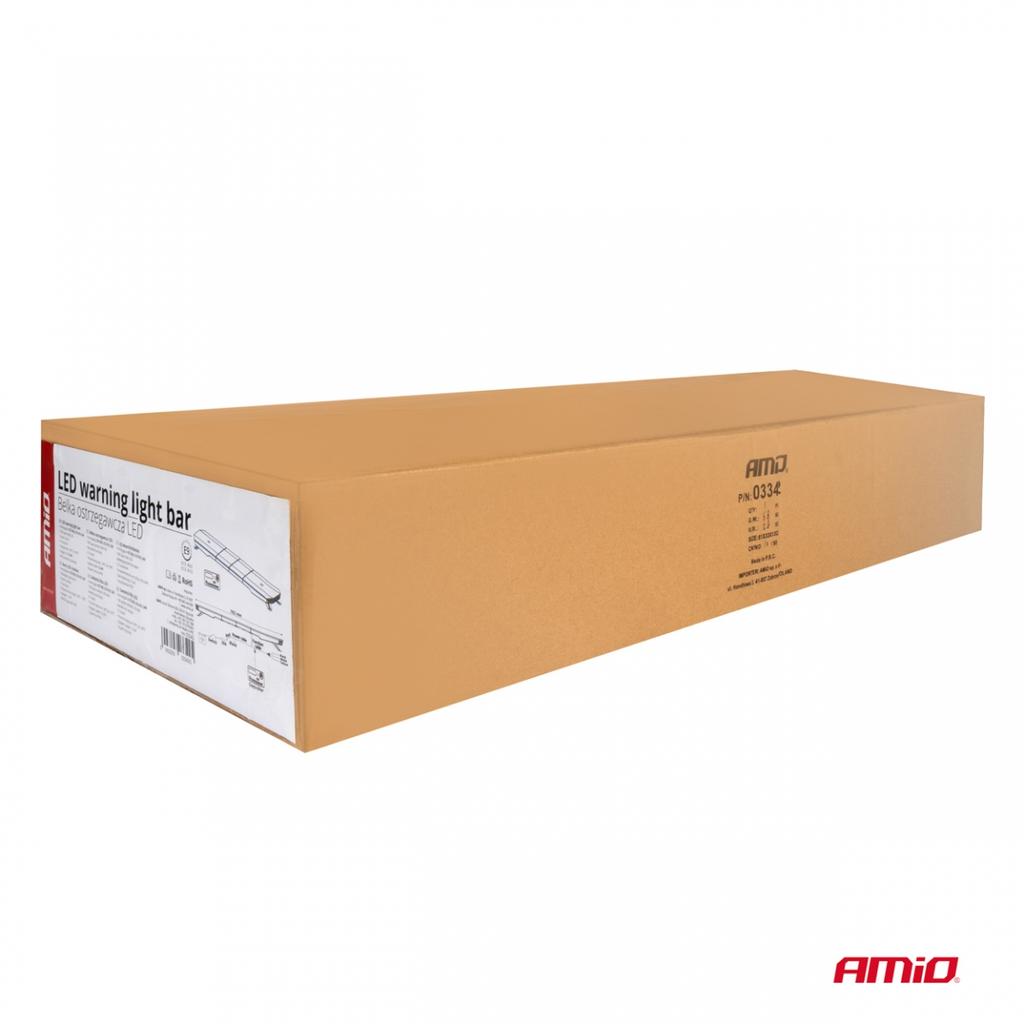 Led Warning Beam 51 Functions 117Cm Approval R65 R10 12-24V Amio-03344