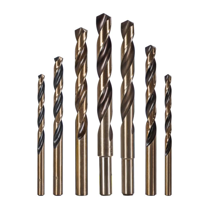1pc/10pcs 1mm-14mm HSS M35 Cobalt Coated Twist Drill Bit Set Core For Wood Metal Hole Cutter Stainless Steel Wood Metal Drilling