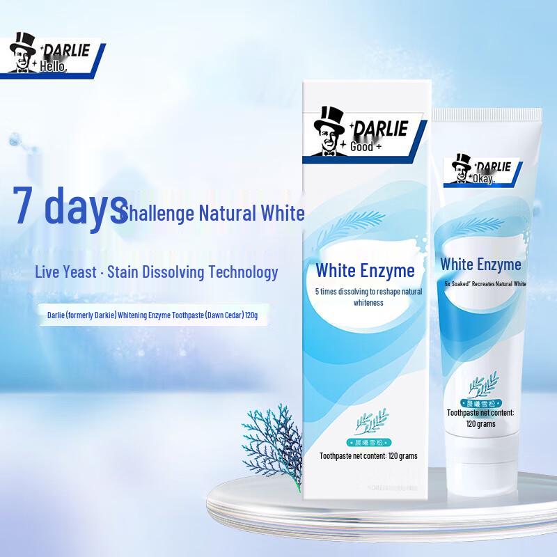 

Hawley White Enzyme Elegant Floral Whitening Toothpaste