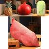 Cartoon Fruit Plush Cushion Pillow For Sofa Office Nap Soft Floral Design Gift For Kids