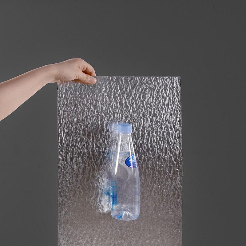 Adesivo autoadesivo con motivo in marmo simulato per piastrelle Decorazione da parete Pannello impermeabile in alluminio-plastica per WC