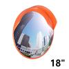 Traffic Convex PC Mirror Wide Angle Blind Spot Corner Road Parking Safety 22" 18"