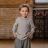 LELE JOVE Nordic Style Kids' Cotton Textured Long-Sleeve T-Shirt