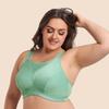 High-heeled Full-coverage Shockproof Large-size Sports Bra for Large Breasts European and American Yoga and Fitness Underwear