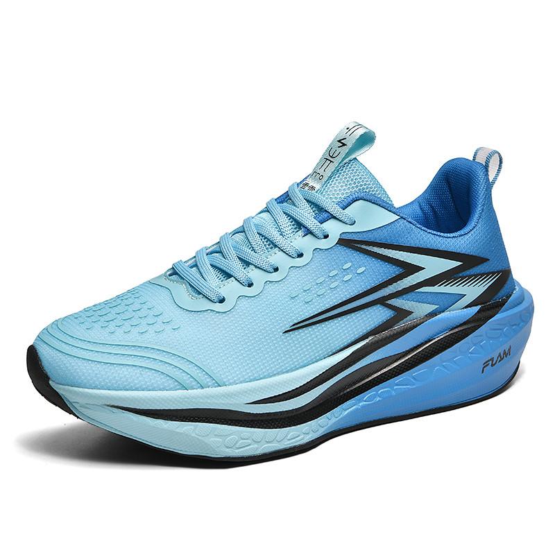 Comfortable Fit Women Stylish Running Shoes Marathon Athletic Shoes Breathable Lightweight Men Trend Athletic Shoes