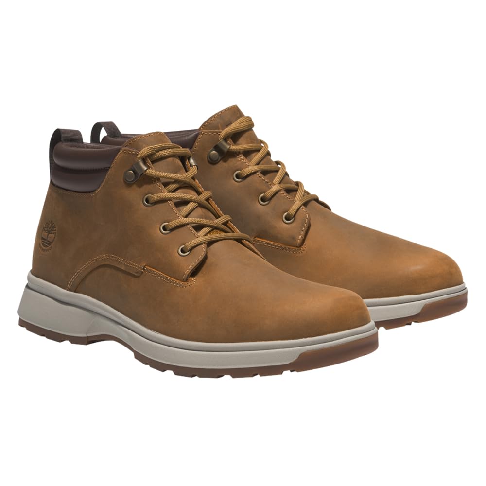 

Водонепроницаемые ботинки чукка Timberland Avenue Mid для мужчин TB1A5SAM2311 Пшеничный шнуровка Atwell s 9.5 / 27.5см