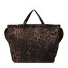 2025 Women's Leopard Print Canvas Tote Bag with Large Capacity – Shoulder & Handbag Trend