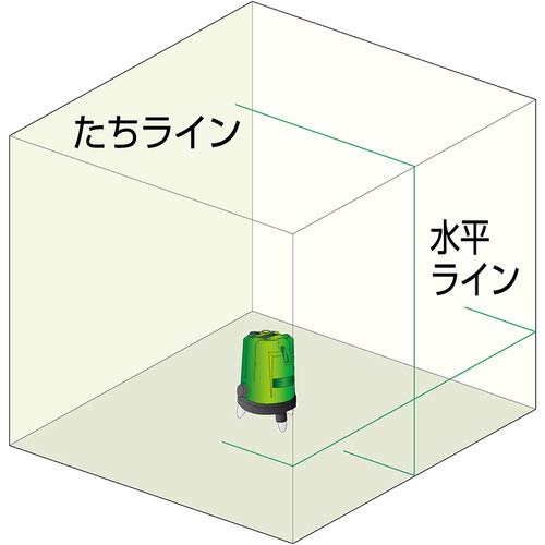 Muratec KDS Laser Level, Real Green Body, ALT-100RG, High-Brightness Green Laser