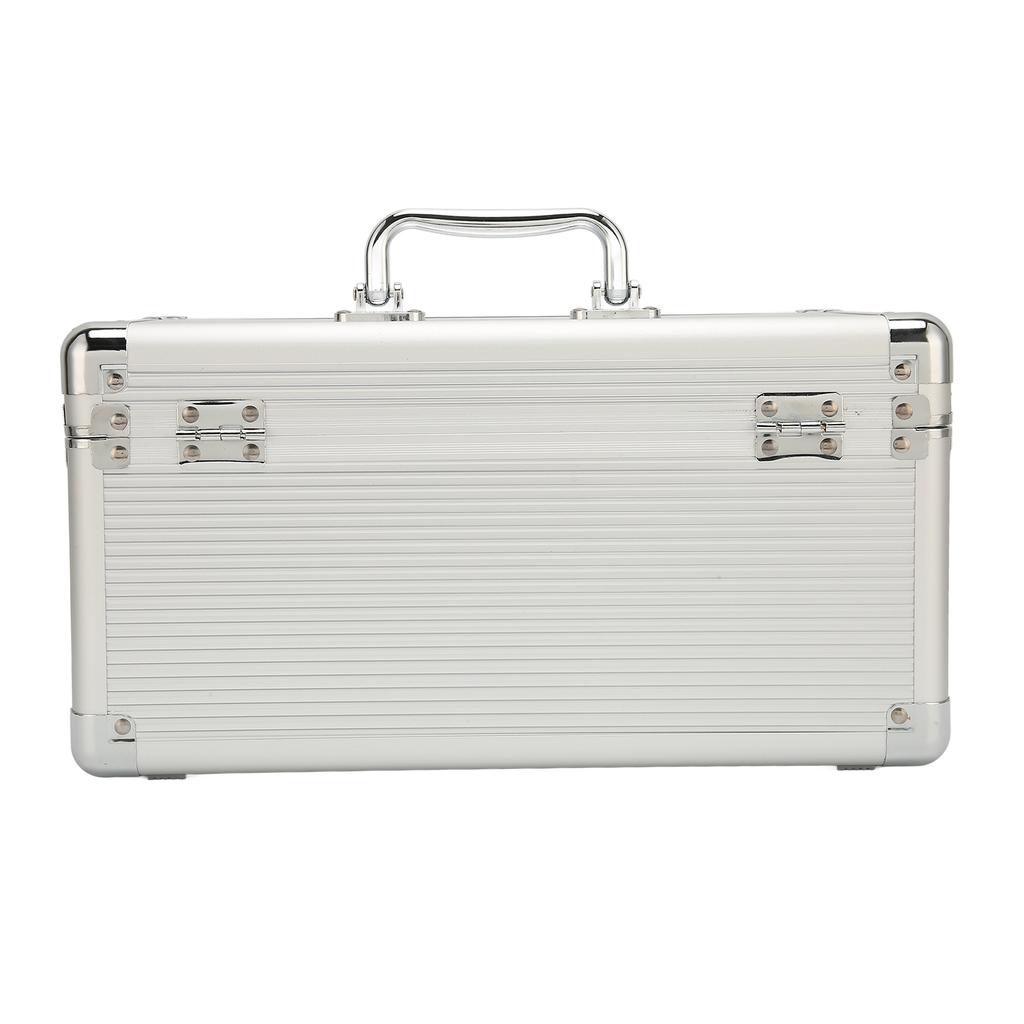 Hard Drive Storage Box 10 Bay Shockproof Hard Drive Storage Case with Security Lock 1 Tool Placement for 3 5in Hard