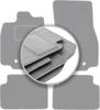 Gray Car Mats For: Toyota Prius II Hatchback (2003-2010)