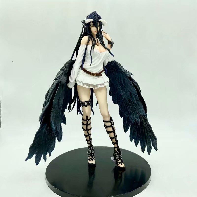 Anime Overlord Albedo Wedding Dress Ver PVC Figur Modell Spielzeug Anime Overlord Albedo Wedding Dress Ver PVC Figur Modell Spielzeug