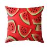 Pcs Watermelon Singlesided Printed Pillowcase Cushion Coversuitable For Living Roombedroomcar Decoration